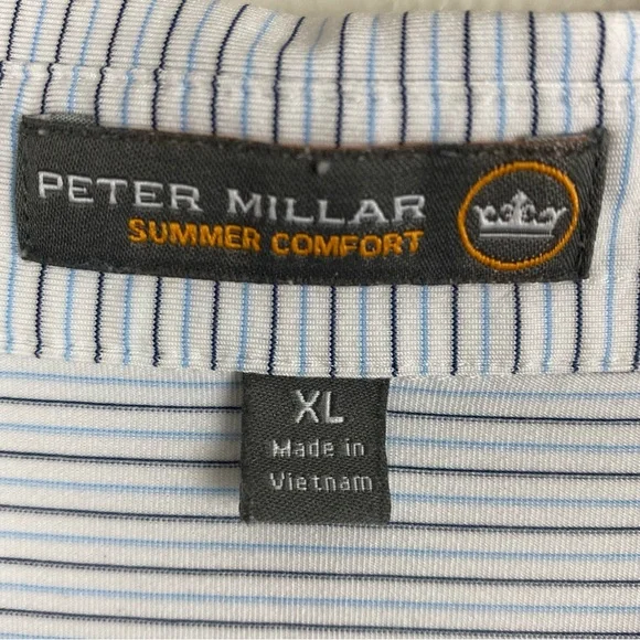 Peter Millar Shirt Mens XL Summer Comfort Performance Golf Polo - Picture 6 of 13
